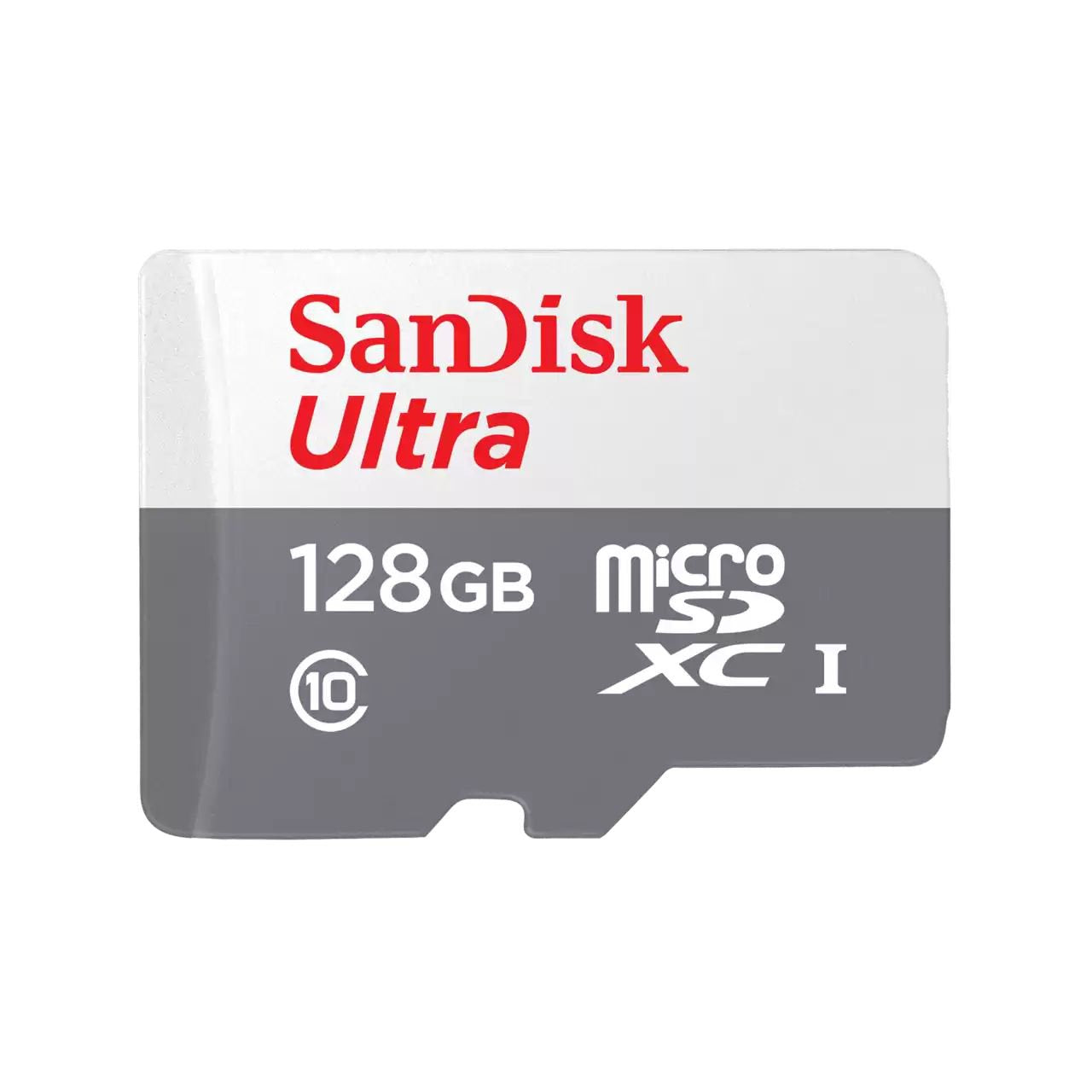 SanDisk Ultra 128GB MicroSDXC UHS-I Class 10 Memory Card - ONE CLICK SUPPLIES