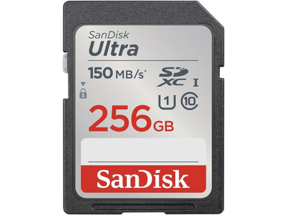 SanDisk Ultra 256GB SDXC UHS-I Class 10 Memory Card - ONE CLICK SUPPLIES