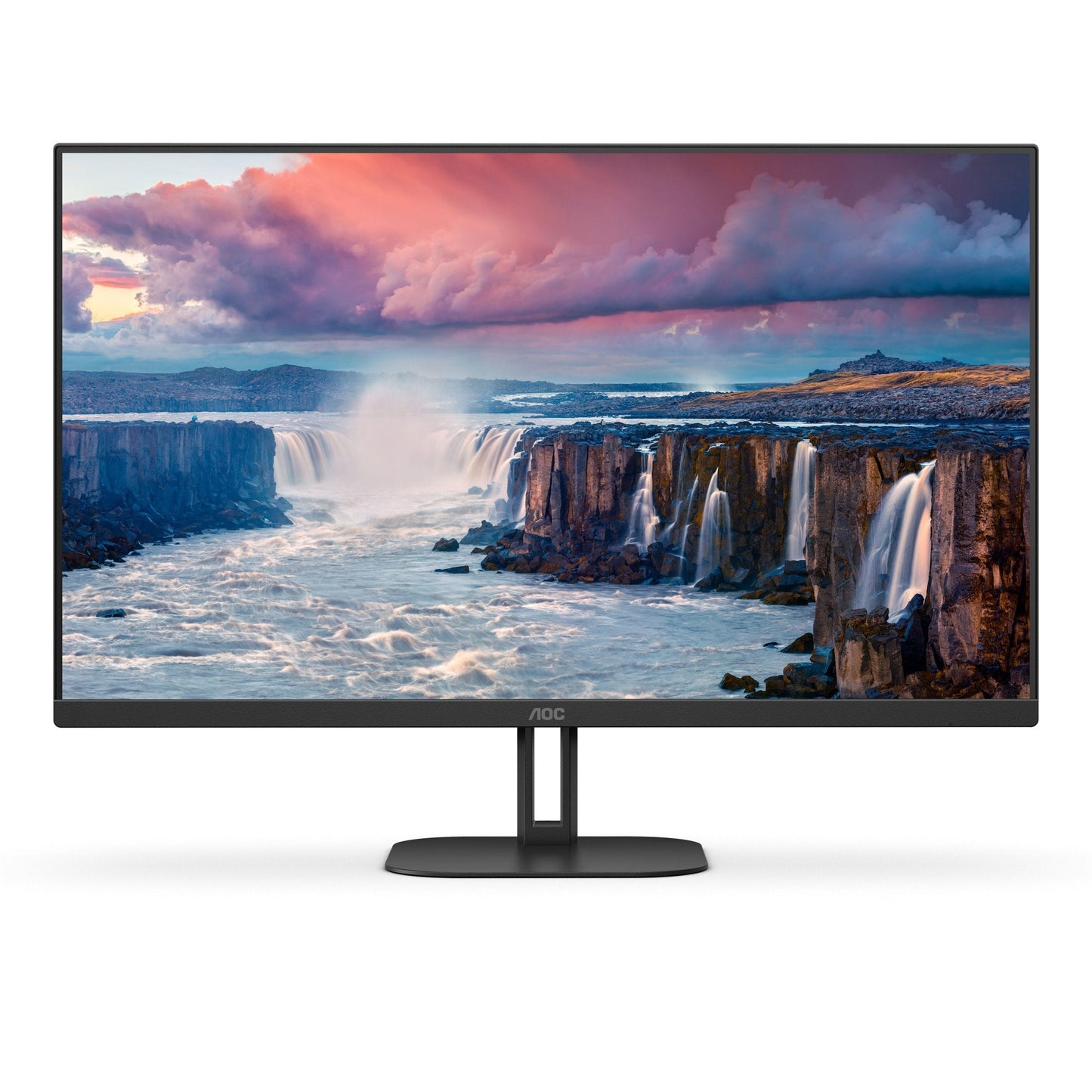 AOC V5 24V5CE 23.8 Inch 1920 x 1080 Pixels Full HD IPS Panel HDMI USB-C LED Monitor - ONE CLICK SUPPLIES