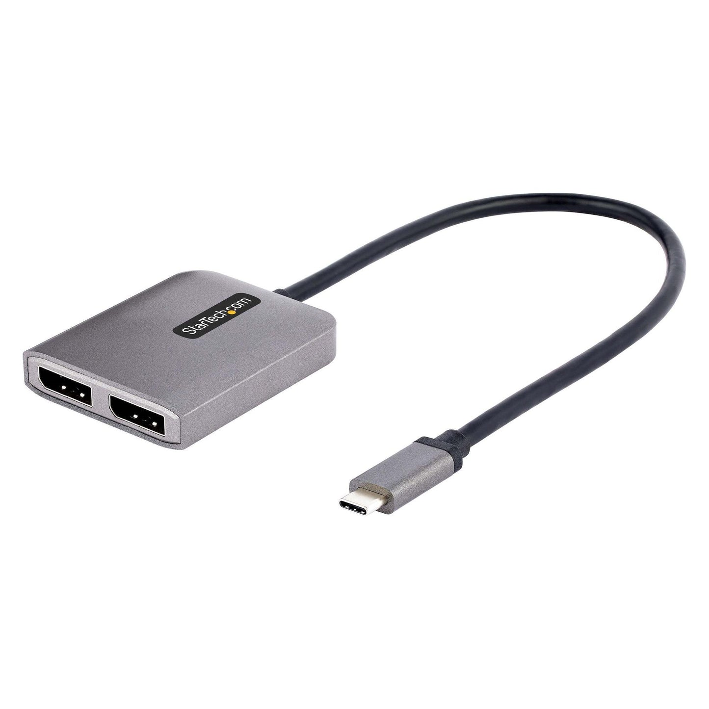 StarTech.com 2 Port USB C to Dual DisplayPort MST Hub 4K 60Hz - ONE CLICK SUPPLIES