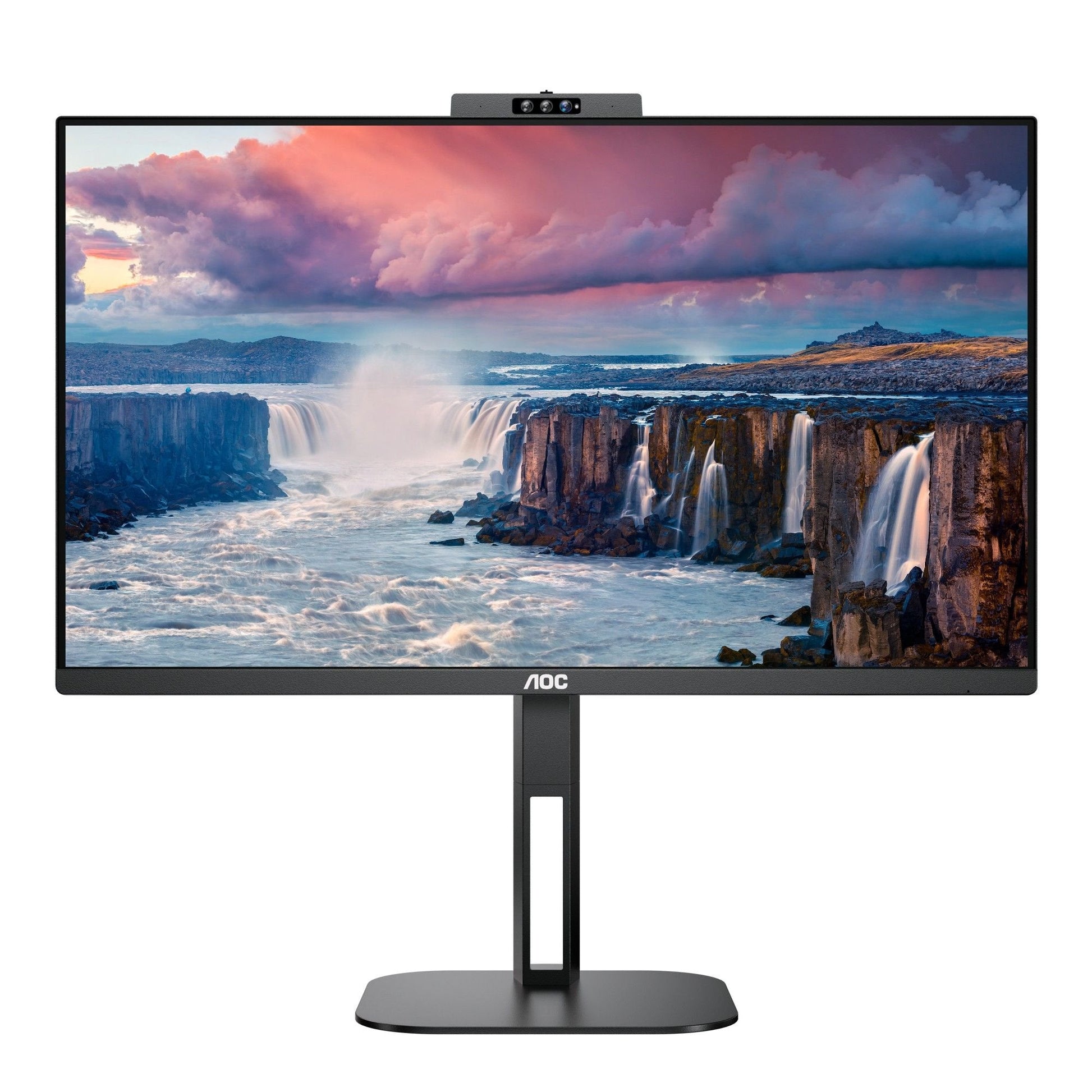 AOC V5 24V5CW 23.8 Inch Full HD IPS Panel USB-C USB-A HDMI DisplayPort LED Monitor - ONE CLICK SUPPLIES