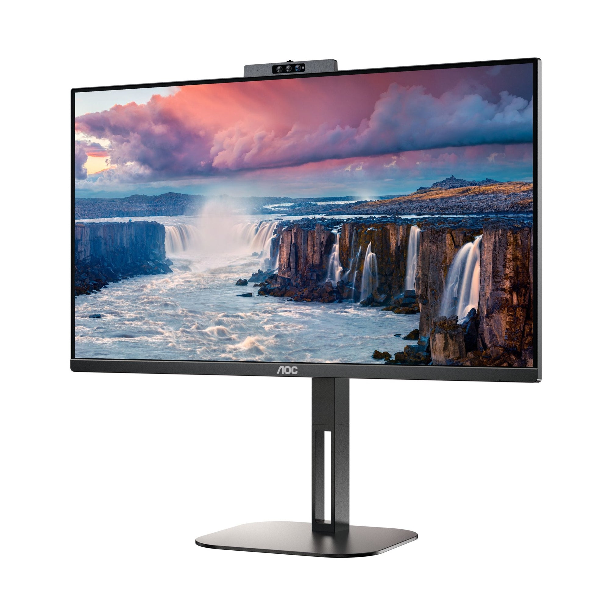 AOC V5 24V5CW 23.8 Inch Full HD IPS Panel USB-C USB-A HDMI DisplayPort LED Monitor - ONE CLICK SUPPLIES