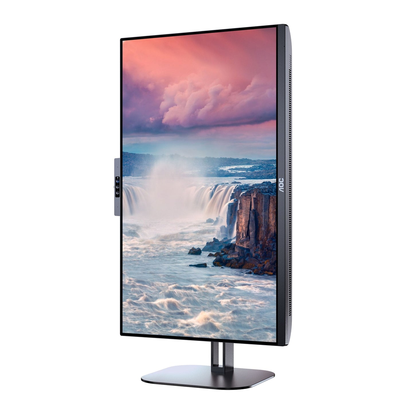 AOC V5 24V5CW 23.8 Inch Full HD IPS Panel USB-C USB-A HDMI DisplayPort LED Monitor - ONE CLICK SUPPLIES