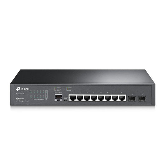 TP-Link JetStream 8-Port Gigabit L2 Managed 2 SFP Network Switch - ONE CLICK SUPPLIES