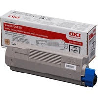 OKI Black Toner Cartridge 8K pages - 43865708 - ONE CLICK SUPPLIES