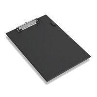 Rapesco Standard Clipboard PVC Cover A4/Foolscap Black VSTCB0B3 - ONE CLICK SUPPLIES