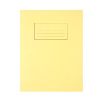 Silvine 9x7 inch/229x178mm Exercise Book Ruled Yellow 80 Pages (Pack 10) - EX103 - ONE CLICK SUPPLIES