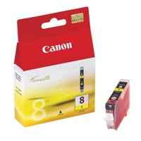 Canon CLI8Y Yellow Standard Capacity Ink Cartridge 13ml - 0623B001 - ONE CLICK SUPPLIES