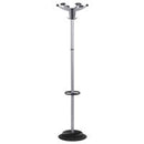 Alba Sevilla Coat Stand 12 Pegs Silver Grey PMSEV - ONE CLICK SUPPLIES