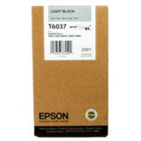 Epson T6037 Light Black Ink Cartridge 220ml - C13T603700 - ONE CLICK SUPPLIES