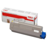 OKI Yellow Toner Cartridge 6K pages - 44315305 - ONE CLICK SUPPLIES