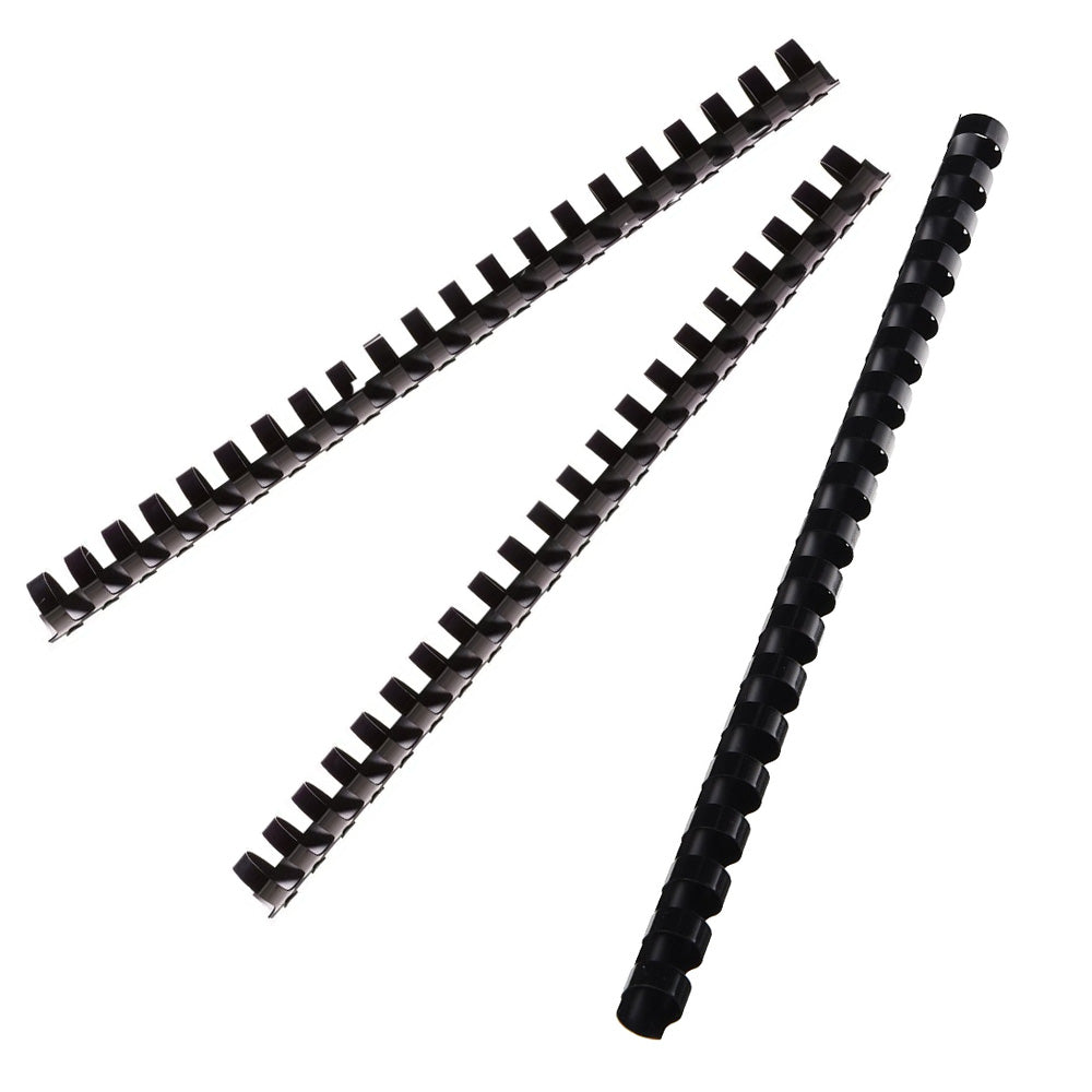 ValueX Binding Comb A4 16mm Black (Pack 100) 6202301 - ONE CLICK SUPPLIES