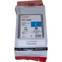 Canon PFI102C Cyan Standard Capacity Ink Cartridge 130ml - 0896B001 - ONE CLICK SUPPLIES