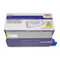 OKI Yellow Toner Cartridge 11.5K pages - 44318605 - ONE CLICK SUPPLIES