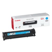 Canon 716C Cyan Standard Capacity Toner Cartridge 1.5k pages - 1979B002 - ONE CLICK SUPPLIES