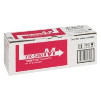 Kyocera TK580M Magenta Toner Cartridge 2.8k pages - 1T02KTBNL0 - ONE CLICK SUPPLIES