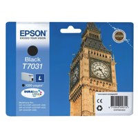 Epson T7031 Big Ben Black Standard Capacity Ink Cartridge 24ml - C13T70314010 - ONE CLICK SUPPLIES