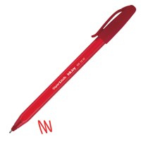 Paper Mate InkJoy 100 Ballpoint Pen 1.0mm Tip 0.7mm Line Red (Pack 50) - S0957140 - ONE CLICK SUPPLIES