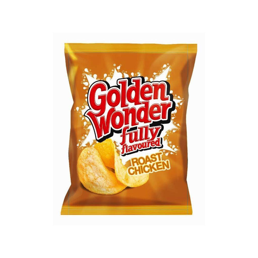 Golden Wonder Crisps Roast Chicken Pack 32's - ONE CLICK SUPPLIES