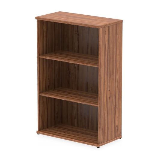 Dynamic Impulse 1200mm Bookcase Walnut I000110 - ONE CLICK SUPPLIES