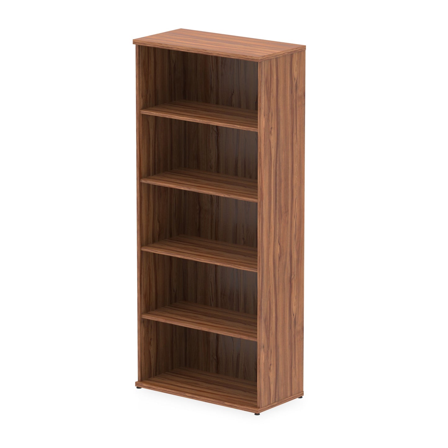 Dynamic Impulse 2000mm Bookcase Walnut I000112 - ONE CLICK SUPPLIES