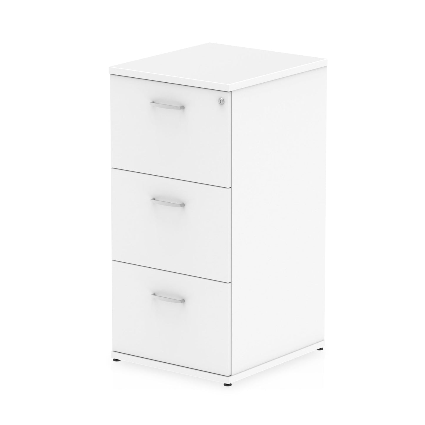 Impulse 3 Drawer Filing Cabinet White I000193 - ONE CLICK SUPPLIES