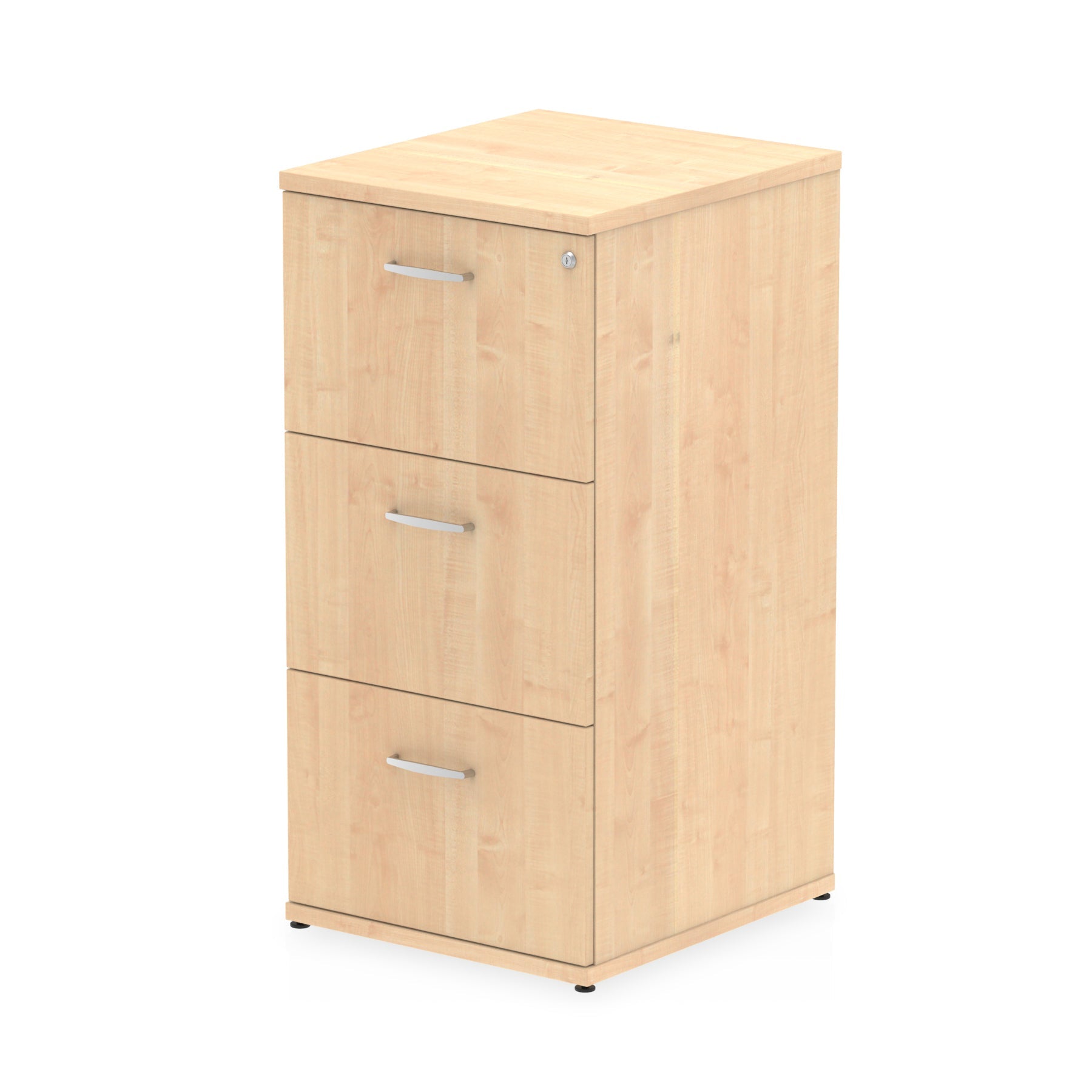 Dynamic Impulse 3 Drawer Filing Cabinet Maple I000253 - ONE CLICK SUPPLIES