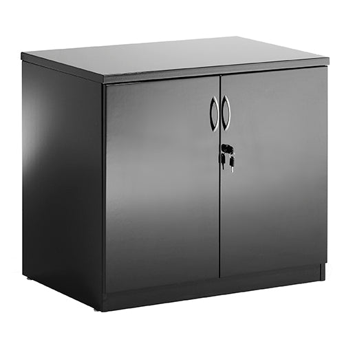 Dynamic High Gloss Cupboard Black I000733 - ONE CLICK SUPPLIES