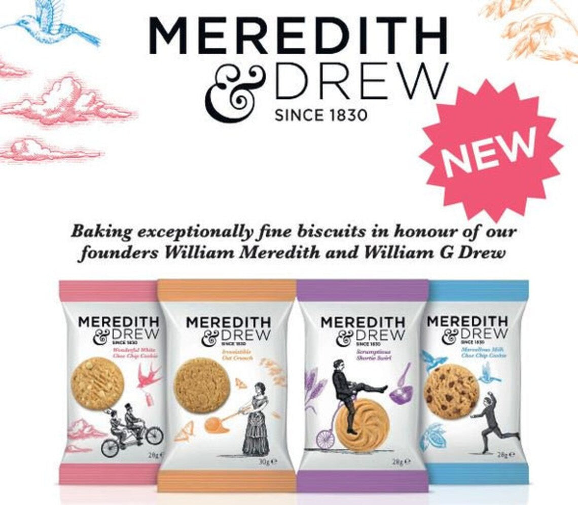 Meredith & Drew Minipack Biscuits 4 Varieties Twinpack 100's