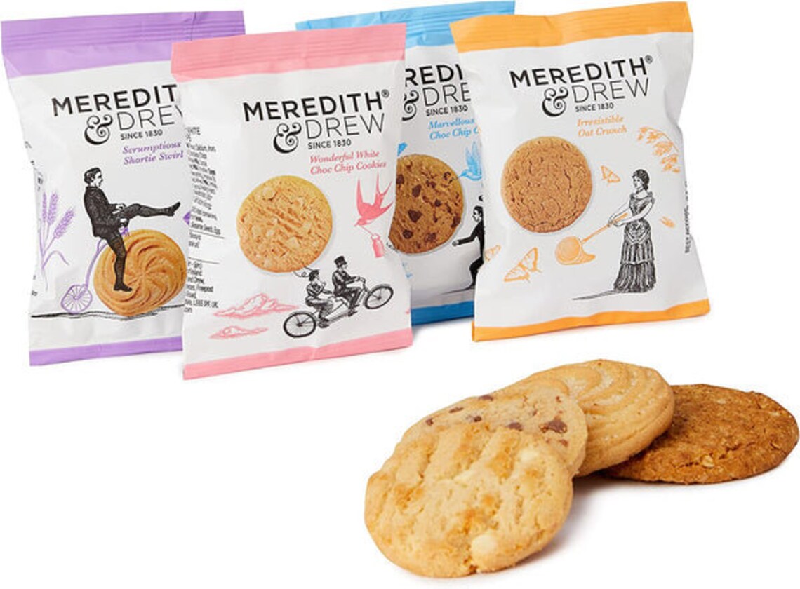 Meredith & Drew Minipack Biscuits 4 Varieties Twinpack 100's