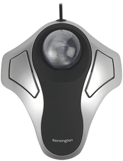 Kensington Orbit Wired Optical Trackball Mouse Black/Silver 64327EU - ONE CLICK SUPPLIES