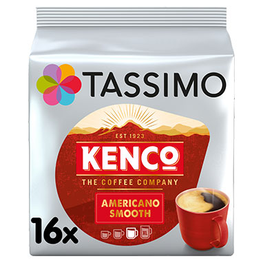 Tassimo Kenco Americano Smooth 16 Pods - ONE CLICK SUPPLIES