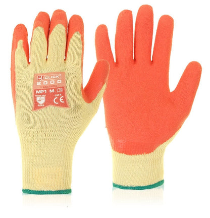 Latex Palm Coated  Multi-purpose Glove x 10 {All Sizes} - ONE CLICK SUPPLIES