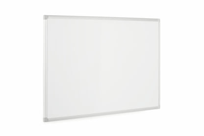 Bi-Office Earth-It Non Magnetic Melamine Whiteboard Aluminium Frame 2400x1200mm - MA2100790 - ONE CLICK SUPPLIES