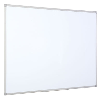 Bi-Office Maya Non Magnetic Melamine Whiteboard Grey Plastic Frame 600x900mm - MB0712186 - ONE CLICK SUPPLIES