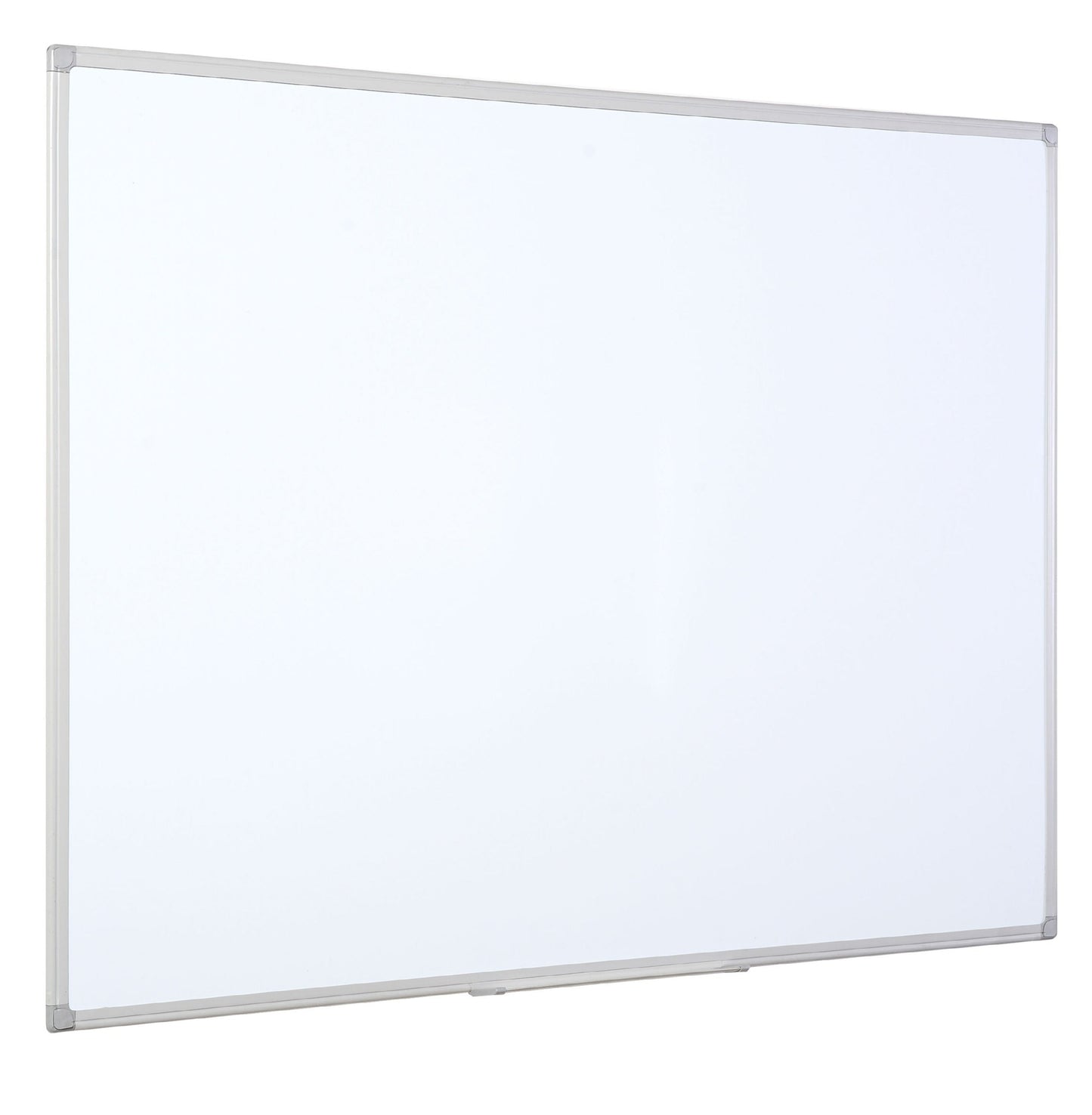 Bi-Office Maya Non Magnetic Melamine Whiteboard Grey Plastic Frame 1200x1800mm - MB8512186 - ONE CLICK SUPPLIES