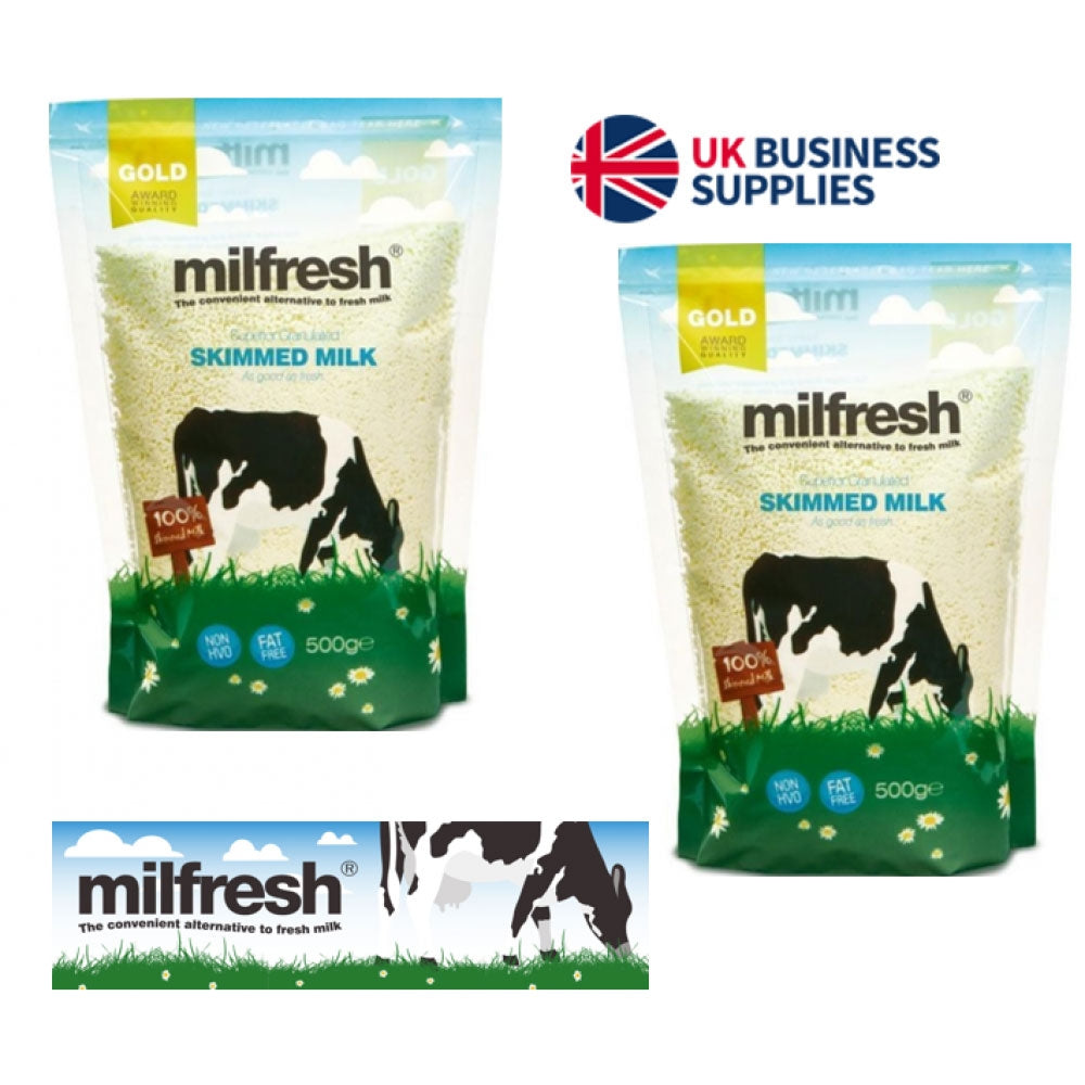 Milfresh Gold Skimmed Granulated Milk 500g A02461 - ONE CLICK SUPPLIES