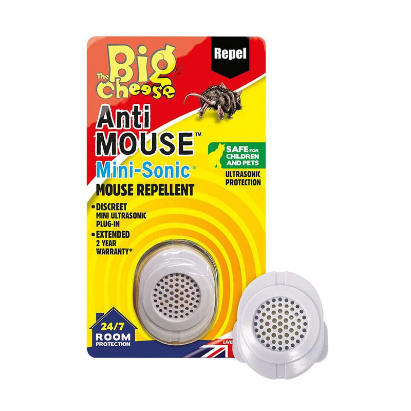 Big Cheese Anti Mouse Mini-Sonic Mouse Repellent {STV826} - ONE CLICK SUPPLIES