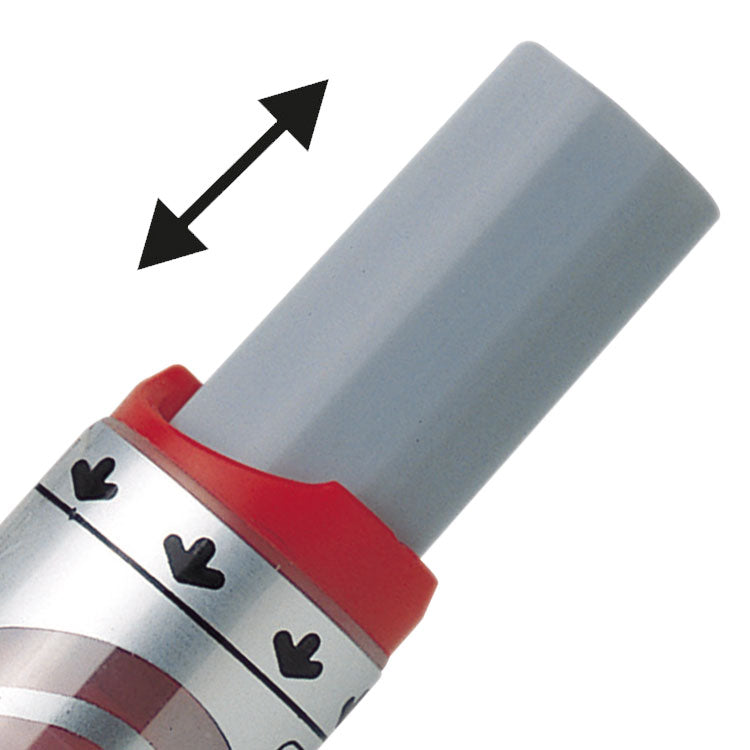 Pentel Whiteboard Marker Bullet Tip 3mm Line Red (Pack 12) - MWL5M-BO - ONE CLICK SUPPLIES