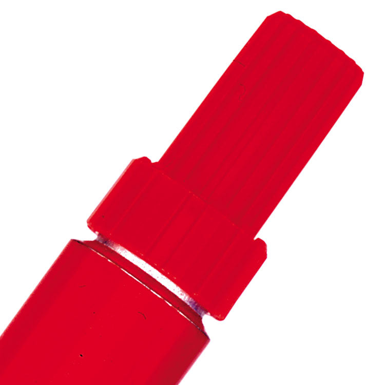 Pentel N50 Permanent Marker Bullet Tip 2.2mm Line Red (Pack 12) - N50-B - ONE CLICK SUPPLIES