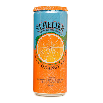 St. Helier Sparkling Orange Cans 24x330ml - ONE CLICK SUPPLIES