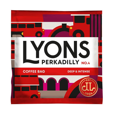 Lyons Perkadilly Coffee Bags 150's - ONE CLICK SUPPLIES