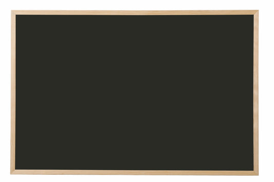 Bi-Office Chalkboard Black Pine Frame 900x600mm - PM0701010 - ONE CLICK SUPPLIES