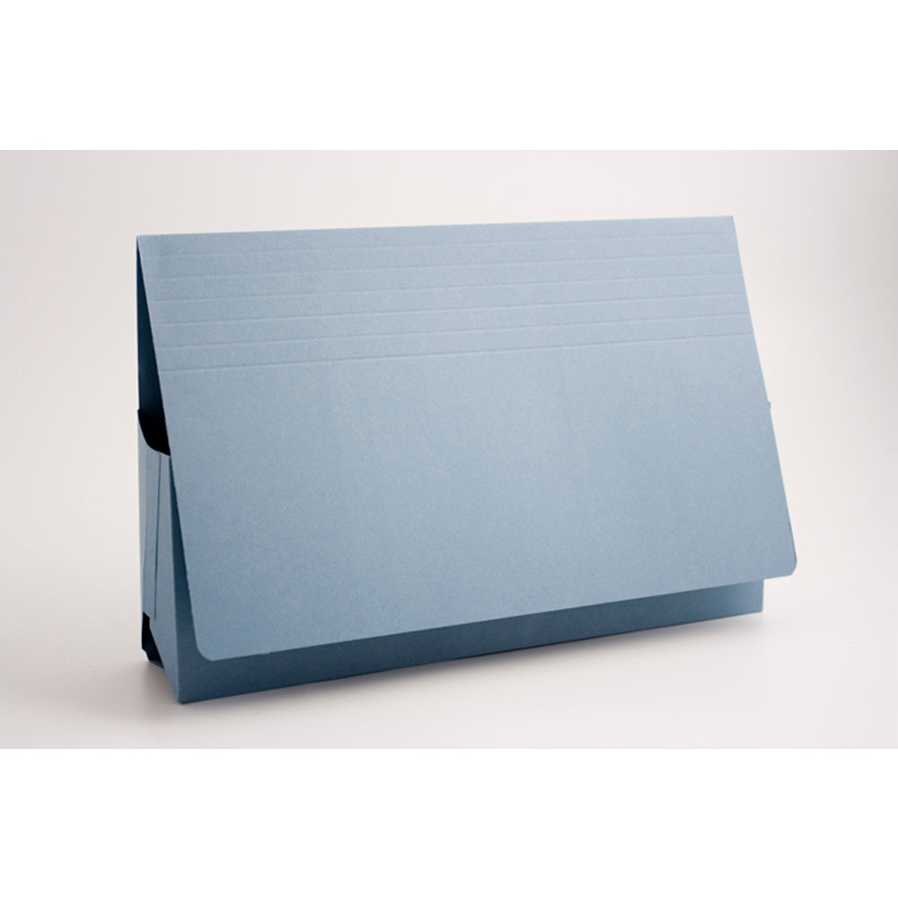 Guildhall Probate Wallet Manilla Foolscap 315gsm Blue (Pack 25) - PRW2-BLUZ - ONE CLICK SUPPLIES