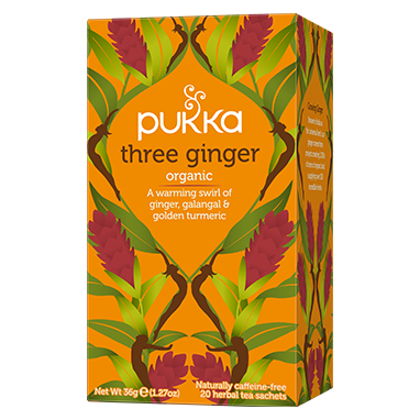 Pukka Tea Three Ginger Envelopes 20's - ONE CLICK SUPPLIES