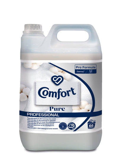 Comfort Professional Pure White Fabric Liquid Conditioner 5 Litre - ONE CLICK SUPPLIES