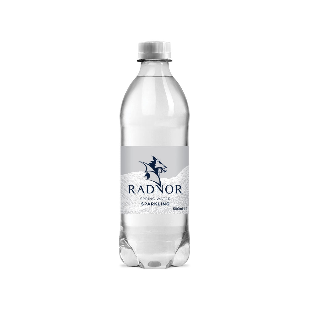 Radnor Hills Spring Sparkling Water 24 x 500ml (Plastic Bottle) - ONE CLICK SUPPLIES