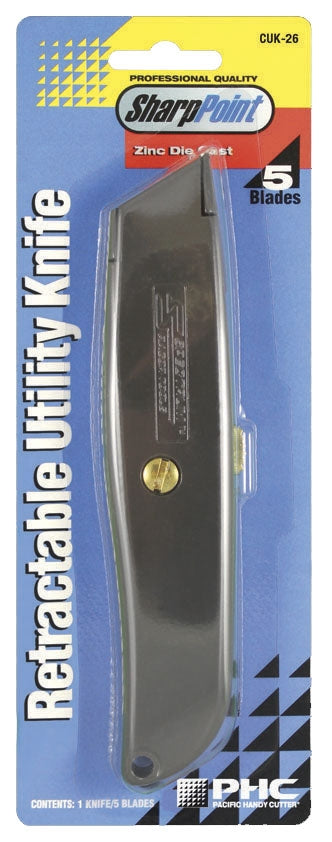 PHC CUK-26 Retractable Utility Knife - ONE CLICK SUPPLIES