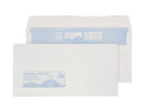 Blake Purely Environmental Wallet Envelope DL Self Seal Window 90gsm White (Pack 1000) - RN17884 - ONE CLICK SUPPLIES