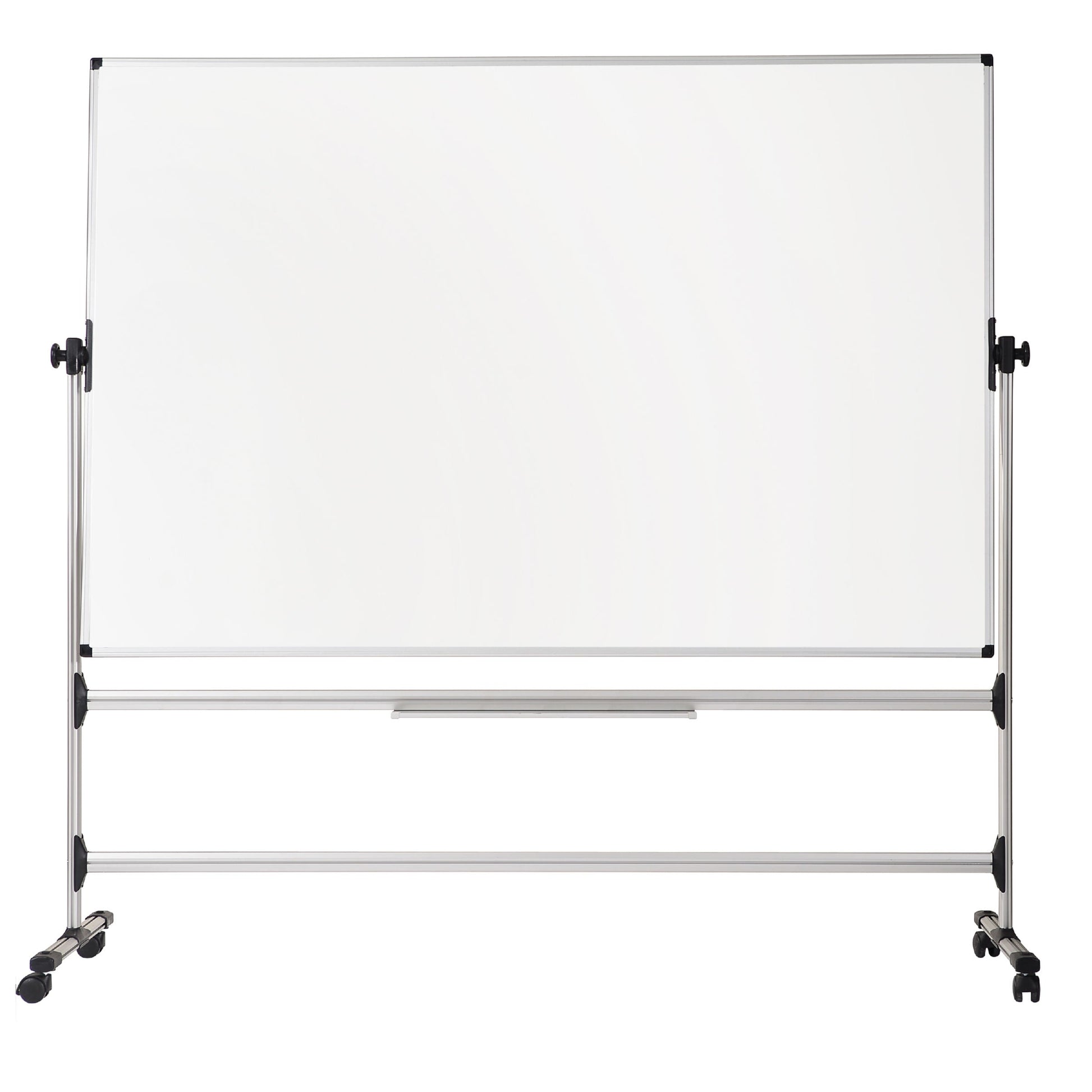 Bi-Office Earth-It Revolver Double Sided Magnetic Enamel Whiteboard Aluminium Frame 1500x1200mm - RQR0424 - ONE CLICK SUPPLIES